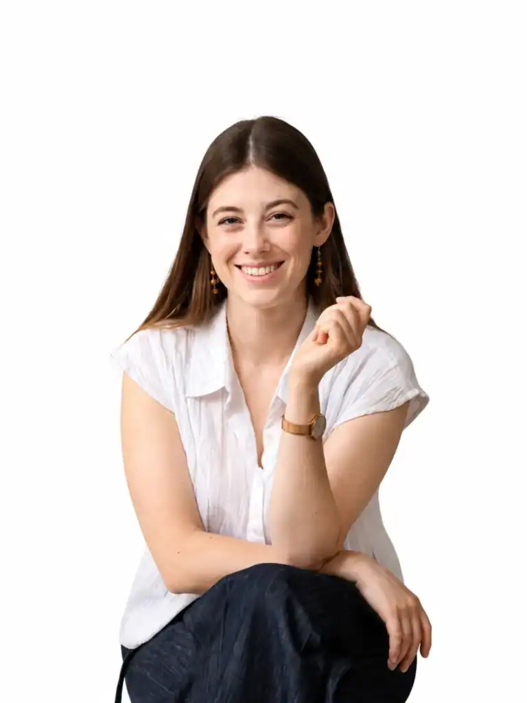 Marina Fernández Martínez en la consulta del centro Iratxe López Psicología