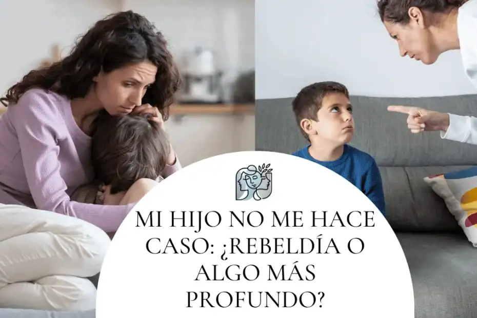 mi hijo no hace caso